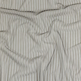 Embroidery Striped Tulle - Black and Gray - Elsinore Collection