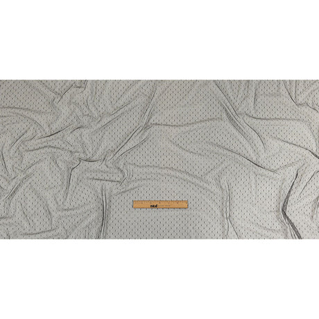 Point D'Esprit Tulle - Stretch Limo Black - Remi Collection