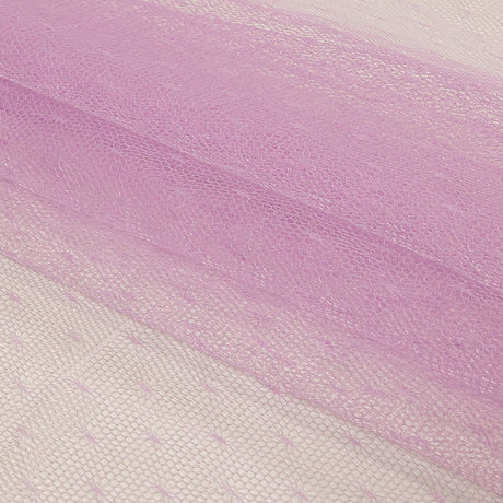 Point D'Esprit Tulle - Lilac - Remi Collection