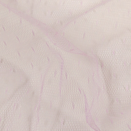 Point D'Esprit Tulle - Lilac - Remi Collection