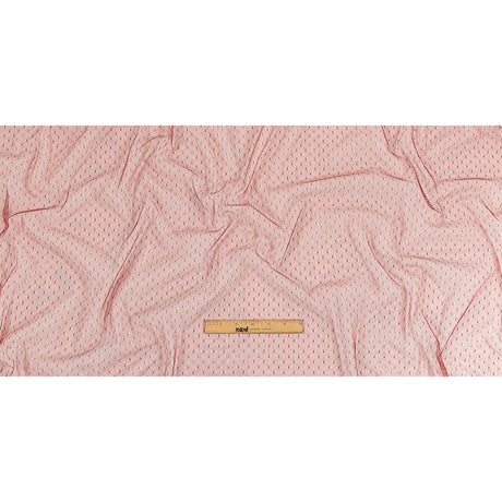 Point D'Esprit Tulle - Wine - Remi Collection