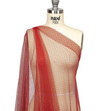 Point D'Esprit Tulle - Wine - Remi Collection