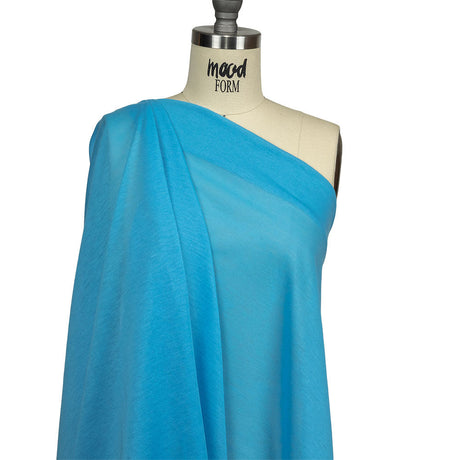 Summer Sky Lightweight Polyester Jersey