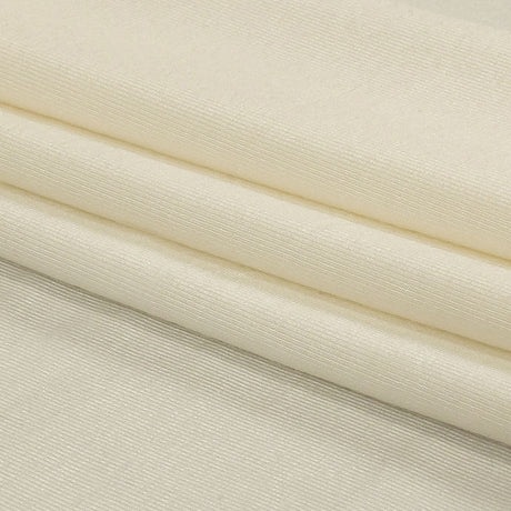Whisper White Stretch Rayon Jersey