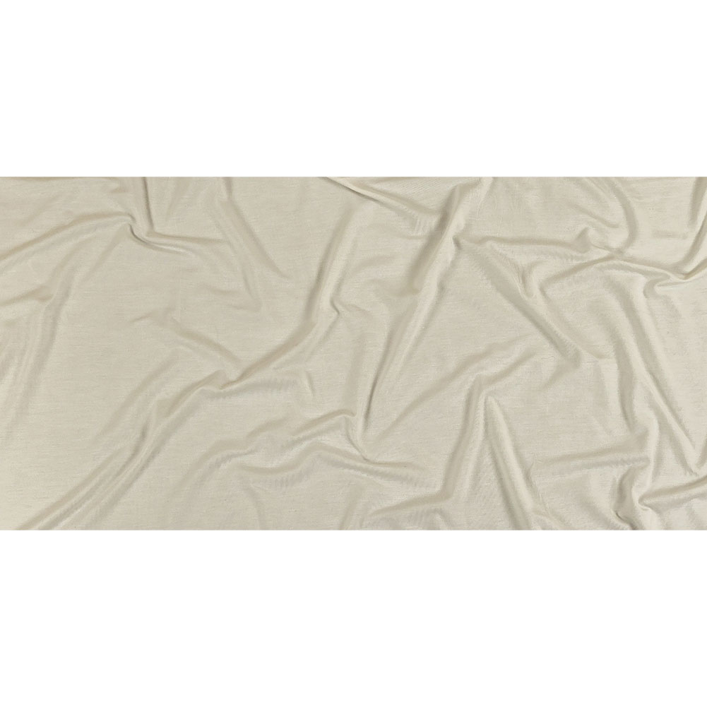 Whisper White Stretch Rayon Jersey