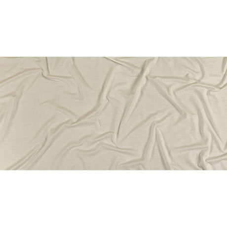Whisper White Stretch Rayon Jersey