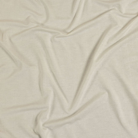 Whisper White Stretch Rayon Jersey