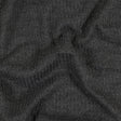 Charcoal Heathered Polyester Waffle Sweater Knit