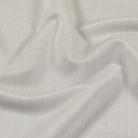 White Lightweight Stretch Polyester Tricot