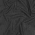 Gray and Beige Pinstriped Cotton and Polyester Suiting