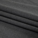 Heathered Gray Stretch Polyester Suiting