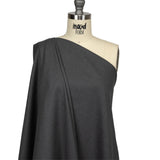 Heathered Gray Stretch Polyester Suiting
