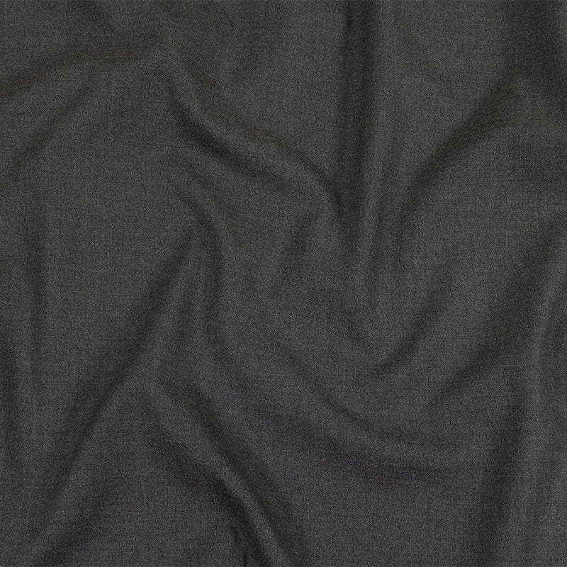 Heathered Gray Stretch Polyester Suiting