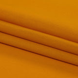 Golden Yellow Polyester and Cotton Poplin