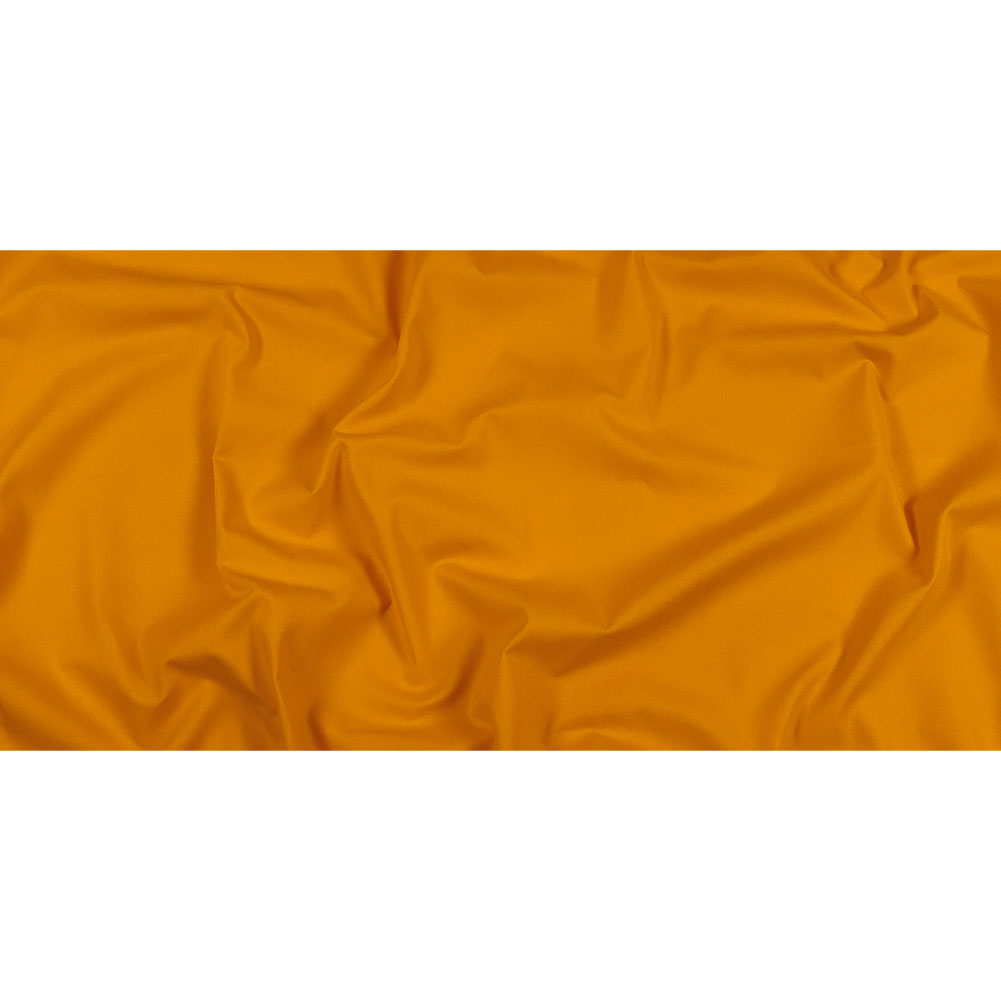 Golden Yellow Polyester and Cotton Poplin