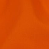 Carrot Polyester and Cotton Poplin