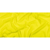 Hi-Vis Safety Yellow Polyester and Cotton Poplin