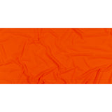 Hi-Vis Neon Orange Polyester Pique Knit