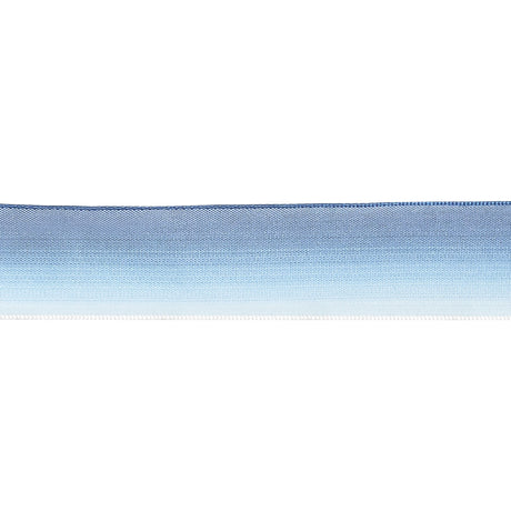 Blue Ombre Wire Edged Ribbon - 0.875"