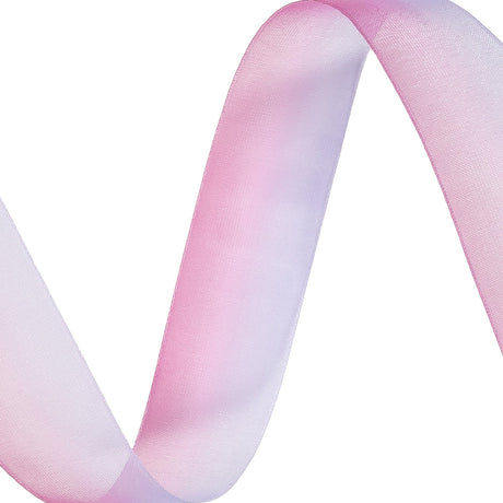 Sheer Purple Ombre Ribbon - 0.875"