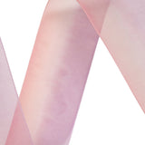 Sheer Royal Lilac and Pink Ombre Ribbon - 1.5"
