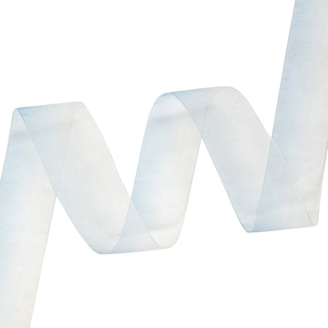 Sheer Blue and Barely Blue Ombre Ribbon - 1.5"