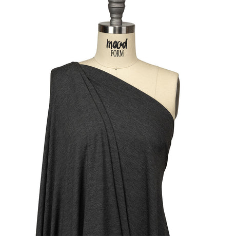 Ultra-Soft Rayon Jersey - Charcoal - Cyrus Collection