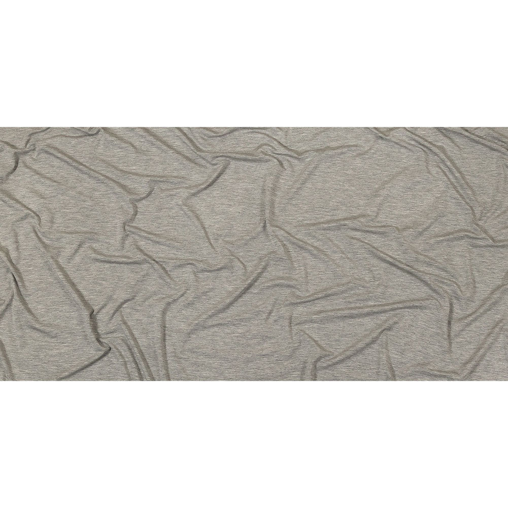 Ultra-Soft Rayon Jersey - Heathered Gray - Cyrus Collection
