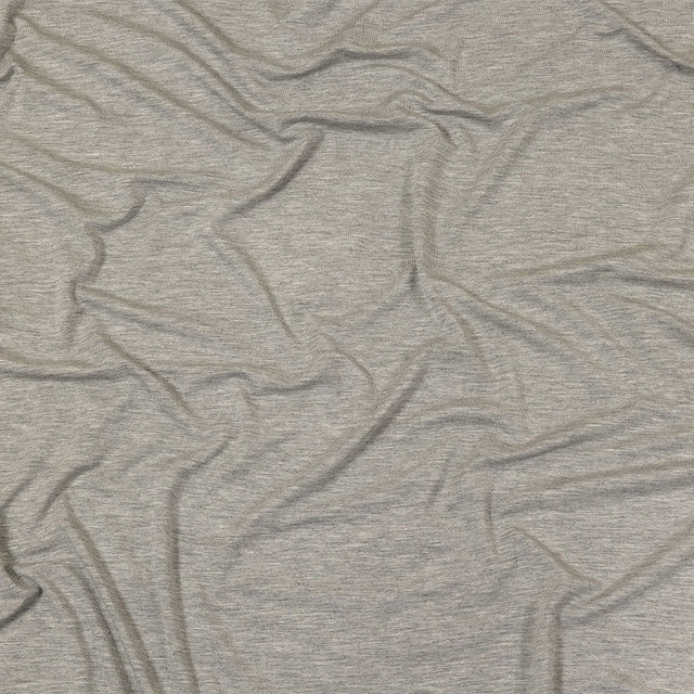 Ultra-Soft Rayon Jersey - Heathered Gray - Cyrus Collection
