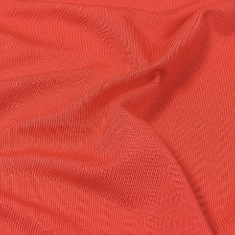 Ultra-Soft Rayon Jersey - Deep Coral - Cyrus Collection