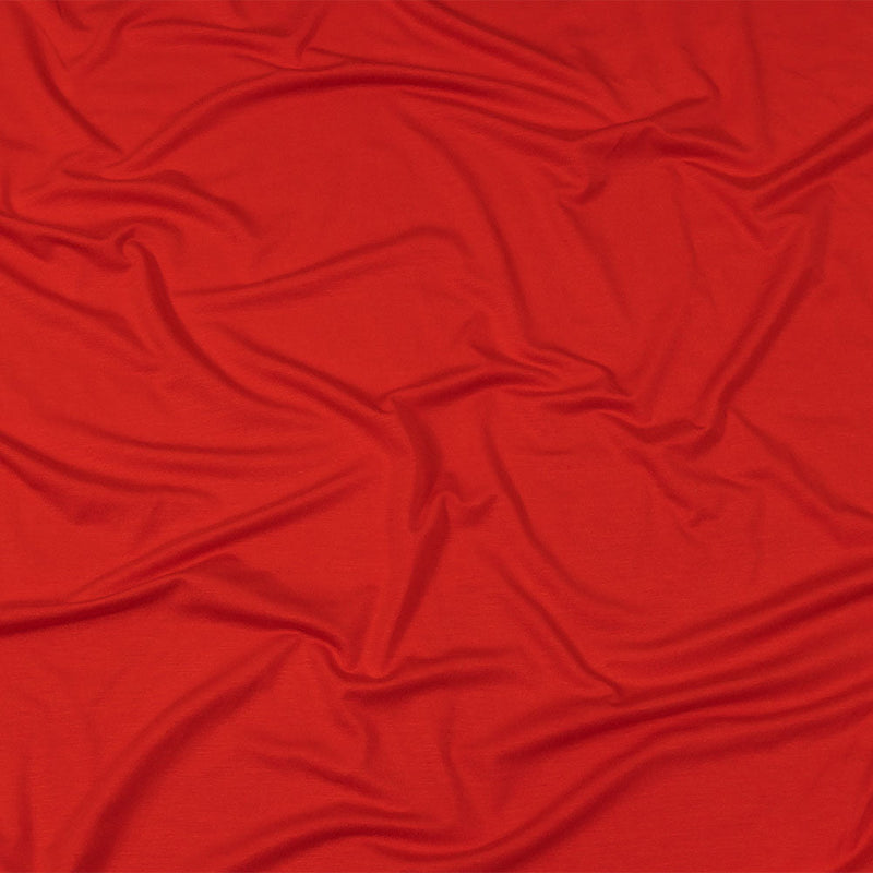 Ultra-Soft Rayon Jersey - Red - Cyrus Collection