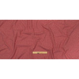 Pima Cotton Shirting - Red and White Plaid