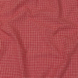 Pima Cotton Shirting - Red and White Plaid