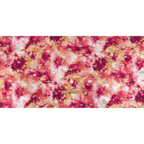 Pink, Yellow and Silver Foiled Stars Brushed ITY Jersey