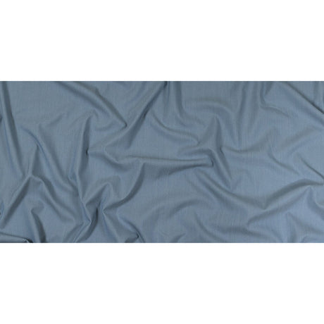 Liz Claiborne Coastal Blue Stretch Polyester Chambray