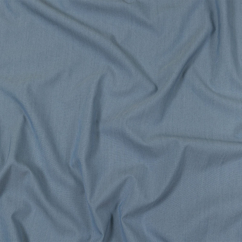 Liz Claiborne Coastal Blue Stretch Polyester Chambray