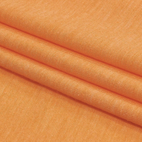 Creamsicle Striated Polyester Jersey