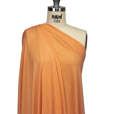 Creamsicle Striated Polyester Jersey