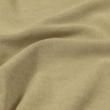 Beige Stretch Polyester Crepe Knit