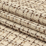 Fog, Amphora and Rocky Road Plaid Tweedy Polyester Boucle