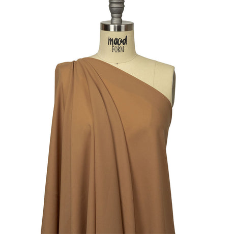 The Row Tan Fluid Polyester Twill