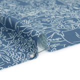 Mood Exclusive Country Blue Potted Pleasantries Cotton Poplin