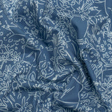 Mood Exclusive Country Blue Potted Pleasantries Cotton Poplin