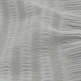 The Row Italian White Pleated Stripes Polyester Chiffon