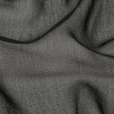 Black Polyester Chiffon