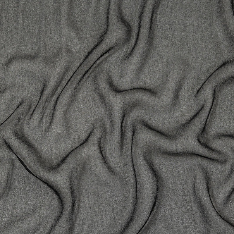 Black Polyester Chiffon