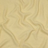 The Row Italian Banana and Brown Herringbone Stripe Viscose and Polyester Woven