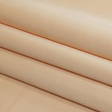 Carolina Herrera Italian Cream Peach Polyester Duchesse Satin