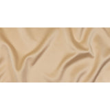 Carolina Herrera Italian Cream Peach Polyester Duchesse Satin