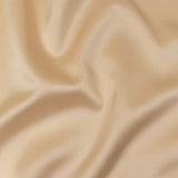 Carolina Herrera Italian Cream Peach Polyester Duchesse Satin